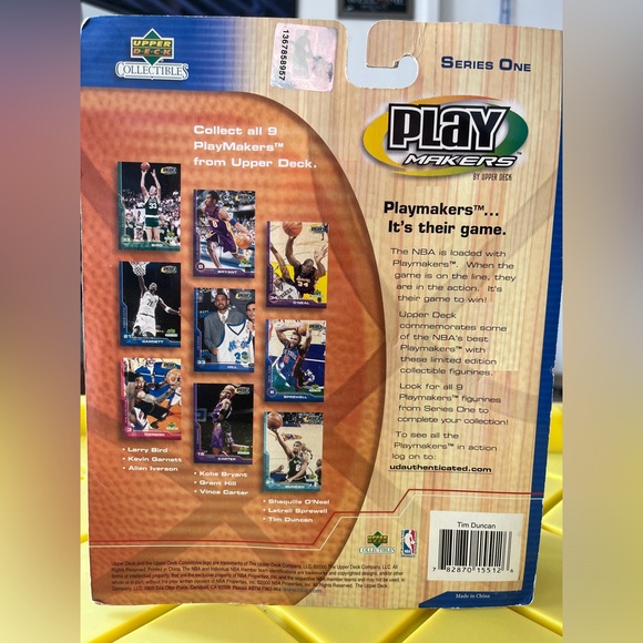 Upper Deck Collectibles Tim Duncan 2000 Series One - Picture 5 of 5